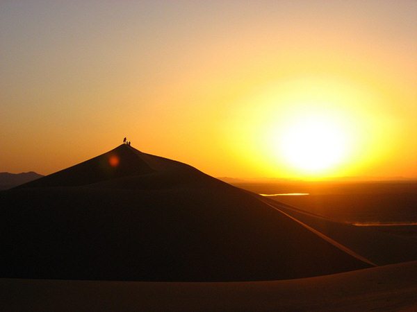 Sahara tramonto